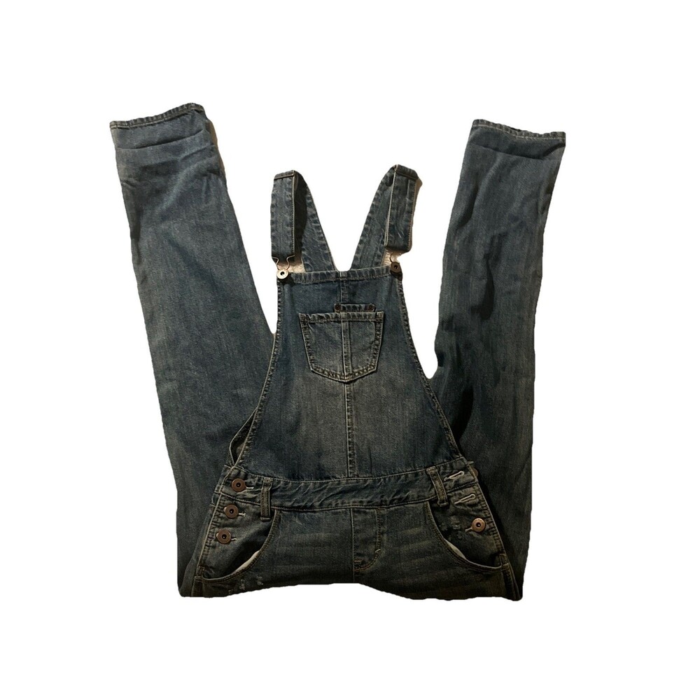 American Rag Overalls Womens Denim Jean Distressed Size 1